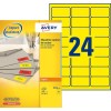 Kopieeretiketten DP24J-100 Inhoud: 2.400 Etiketten / 100 Vellen