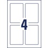 Voorbedrukte positioneeretiketten 8001-5 120 x 80 mm