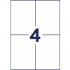 Kartonnen A6 Naambadges, FSC gecertificeerd 4839XL 105 x 148 mm