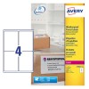 Verzendetiketten L7994-25 Inhoud: 100 Etiketten / 25 Vellen