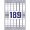 Afneembare etiketten L4731REV-25 25,4 x 10 mm