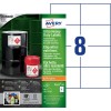 Ultra-resistente etiketten B3427-50 Inhoud: 400 Etiketten / 50 Vellen