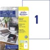 Universele etiketten, 10 vel 6125 Inhoud: 10 Etiketten / 10 Vellen