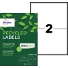 Gerecyclede verzendetiketten LR7168-100 Inhoud: 200 Etiketten / 100 Vellen