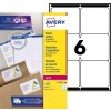 Verzendetiketten L7166-100 Inhoud: 600 Etiketten / 100 Vellen