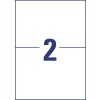 Ultra-resistente etiketten L7916-40 210 x 148 mm