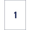 Universele etiketten 6603 210 x 297 mm