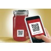 Toepassingsvoorbeeld QR-code etiketten met fotoscan