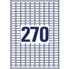 Crystal clear etiketten L7785-25 17,8 x 10 mm