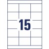 Universele etiketten 3669-200 70 x 50,8 mm