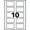 Zelfklevende naambadges L4787-20 80 x 50 mm