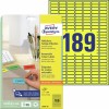 Gekleurde etiketten L6037-20 Inhoud: 3.780 Etiketten / 20 Vellen