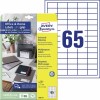 Universele etiketten, 10 vel 3666-10 Inhoud: 650 Etiketten / 10 Vellen