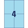 Gekleurde etiketten 3457 105 x 148 mm