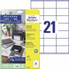 Universele etiketten, 10 vel 3481-10 Inhoud: 210 Etiketten / 10 Vellen