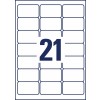 Afneembare etiketten L6023REV-25 63,5 x 38,1 mm
