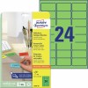 Gekleurde etiketten L6033-20 Inhoud: 480 Etiketten / 20 Vellen