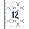 Afneembare ronde productetiketten 6226REV-10 Ø 60 mm