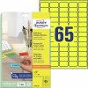 Gekleurde etiketten L4793-20 Inhoud: 1.300 Etiketten / 20 Vellen