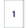 Universele etiketten 3418 200 x 297 mm