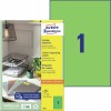 Gekleurde etiketten 3472 Inhoud: 100 Etiketten / 100 Vellen