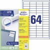 Universele etiketten 3667-200 Inhoud: 14.080 Etiketten / 220 Vellen