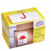 Waarschuwingsetiketten met symbool 7252