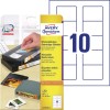 Media etiketten L4738REV-25 Inhoud: 250 Etiketten / 25 Vellen