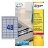 Inventaris etiketten L6009-20 Inhoud: 960 Etiketten / 20 Vellen