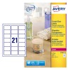 Crystal clear etiketten L7782-25 Inhoud: 525 Etiketten / 25 Vellen
