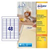 Afneembare etiketten L4736REV-25 Inhoud: 1.200 Etiketten / 25 Vellen