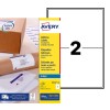 Verzendetiketten J8168-100 Inhoud: 200 Etiketten / 100 Vellen