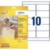 Afneembare etiketten L4744REV-25 Inhoud: 250 Etiketten / 25 Vellen