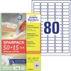 Afneembare universele etiketten L4732REV-65 Inhoud: 5.200 Etiketten / 65 Vellen