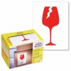 Waarschuwingsetiketten met symbool 7251 Inhoud: 200 Etiketten / 1 Rol