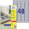 Inventaris etiketten L6009-100 Inhoud: 4.800 Etiketten / 100 Vellen