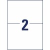 Universele etiketten, 10 vel 3655-10 210 x 148 mm