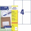 Universele etiketten 3483 Inhoud: 400 Etiketten / 100 Vellen
