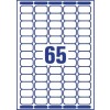Mini etiketten L7651-25 38,1 x 21,2 mm
