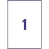 BlockOut™ verzendetiketten L7167B-100 199,6 x 289,1 mm