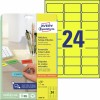 Gekleurde etiketten L6035-20 Inhoud: 480 Etiketten / 20 Vellen