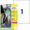 Ultra-resistente etiketten L7917-10 Inhoud: 10 Etiketten / 10 Vellen
