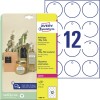 Hangkaartjes van stevige folie T3004-10 Inhoud: 120 Kaarten / 10 Vellen
