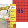 Gekleurde etiketten L4790-20 Inhoud: 1.300 Etiketten / 20 Vellen