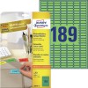 Gekleurde etiketten L6049-20 Inhoud: 3.780 Etiketten / 20 Vellen