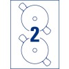 CD etiketten J8676-25 Ø 117 mm