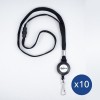 Lanyards met afrolmechanisme 4830