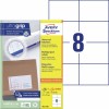 Universele etiketten 3427-200 Inhoud: 1.760 Etiketten / 220 Vellen