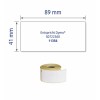 Etiketten op rol, naambadge AS0722560 41 x 89 mm
