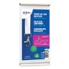 10 gerecyclede Lanyards van 100% gerecylced kunststof, wit 4842W Inhoud: 10 Lanyards